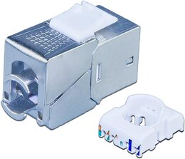 Wirewin KAT6 Gigabit Ethernet Keystone Modul, geschirmt