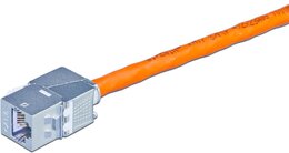 Wirewin KAT6 Gigabit Ethernet Keystone Modul, geschirmt