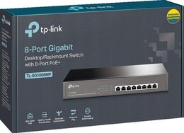 TP-Link 8-Port Gigabit Desktop Switch mit 8-Port PoE+