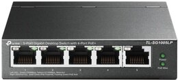 TP-Link 5-Port Gigabit Desktop Switch mit 4-Port PoE+