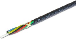 Lightwin Minikabel mit HDPE Mantel, 12 bis 288 Fasern, A-DQ(ZN)2Y HDPE, G.657.A1 