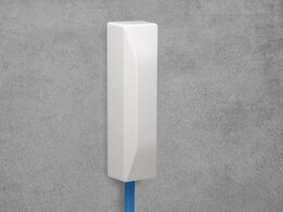 Lightwin FTTH einfache Mauerdurchführung, für 1x 4-12 mm Rohre, 90° Biegung