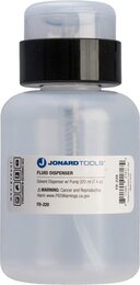 Jonard Tools® Flüssigkeitsspender für die Faserreinigung, 220ml