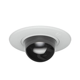 Ubiquiti UniFi Kamera G5 Dome Ultra Unterputzrahmen, Smoked Bubble, weiss