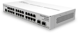 MikroTik Cloud Router Desktop Switch mit 24x GB, 2x 10GB SFP+, RouterOS / SwOS