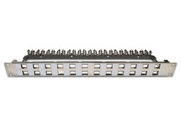 Wirewin High Quality 24-Port Keystone Modul-Leerpanel, 19