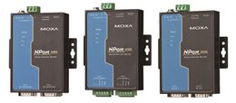 Moxa NPort® 5200A, 2-Port RS-232/422/485 Serial Device Server