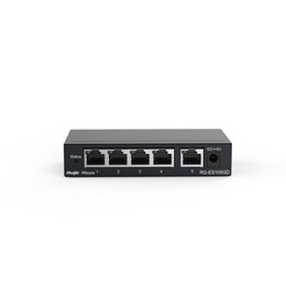 Reyee Reyee 5-Port 1Gbit unmanaged Desktop Switch, Metallgehäuse