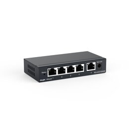 Reyee Reyee 5-Port 1Gbit unmanaged Desktop Switch, Metallgehäuse