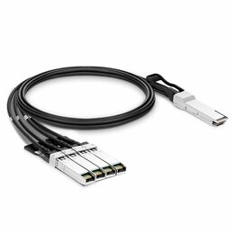 Lightwin 40G DAC Breakout cable, 1xQSFP+(40G) to 4xSFP+(10G), 1m