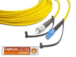 Lightwin High Quality Simplex LWL Patchkabel, SM, FC - LC
