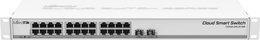 MikroTik CSS326-24G-2S+RM Cloud Smart Switch, 24x Gbit, 2x SFP+, 1HE Rackmount
