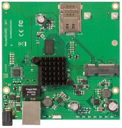 MikroTik RBM11G mit 880Mhz MediaTek CPU, 256MB RAM, 1xGBit, 1x miniPCIe