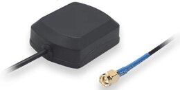 Teltonika GNSS Antenne, SMA Anschluss, 2 dBi, 3.0m Kabel, Klebebefestigung