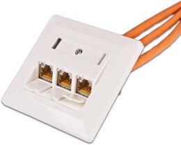 Wirewin Wirewin KAT6A 10 Gigabit Ethernet Keystone Modul, geschirmt