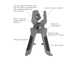Jonard Tools® Rohrschneider für Mikrorohre, 14 mm