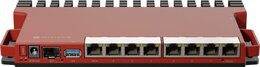 MikroTik L009UiGS-RM Router, 8x 1 Gbit, 2,5 Gbit SFP, 1 HE / Desktop Case