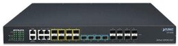PLANET 8-Port GPON OLT w/ 4-Port Gigabit TP/SFP Combo + 4x 1000X SFP + 4x 10G SFP+