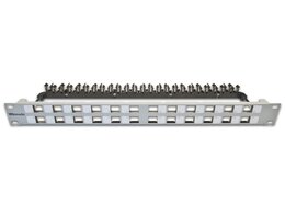 Wirewin High Quality 24-Port Keystone Modul-Leerpanel, 19