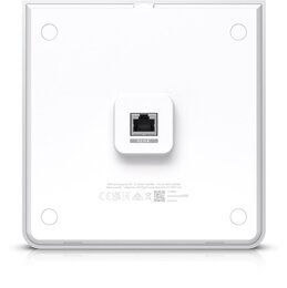 Ubiquiti UniFi WiFi 6 Enterprise In-Wall Access Point, 2.4/5/6 GHz, 2.5 GbE, 600+ Clients