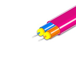 Lightwin High Quality Flat-Duplex LWL Patchkabel, MM OM4, FC - SC