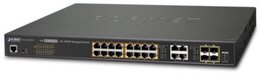 PLANET 16-Port Managed Gbit 802.3at POE+ + 4Port Combo Switch/220W