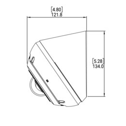 Avigilon Keil-Wandhalterung für 180 Fisheye