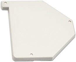 Wirewin Abdeckung für Keystone Hutschienenhalterung, Kunststoff