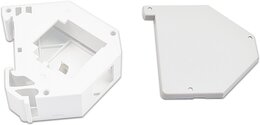 Wirewin Abdeckung für Keystone Hutschienenhalterung, Kunststoff