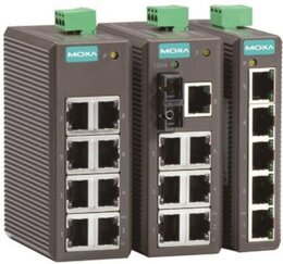 Moxa EDS-205/208 Serie, entry-level unmanaged Ethernet Switche