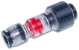 Lightwin Fitting / Doppelsteckmuffe mit Gas-Stop für versch. Kabeldurchmesser & Rohre 