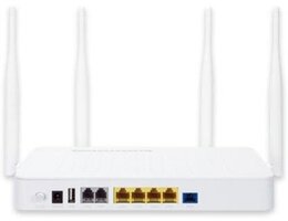 PLANET GPON HGU with 4-Port GbE, 1200Mbps 802.11AC Wireless and 2-Port FXS (1 x USB)