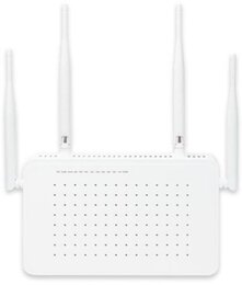 PLANET GPON HGU with 4-Port GbE, 1200Mbps 802.11AC Wireless and 2-Port FXS (1 x USB)