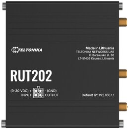 Teltonika RUT202 - kompakter Industrial Dual-SIM 4G/LTE-Cat.4 Router