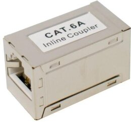 Wirewin KAT.6A RJ45 Kupplung, Buchse/Buchse, 1:1 belegt, STP