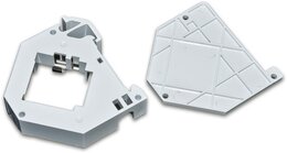 Wirewin Hutschienenhalterung für einen Keystone Jack, Kunststoff