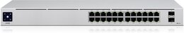 Ubiquiti UniFi USW PoE 802.3at 24-Port Gigabit Switch mit SFP, lüfterlos