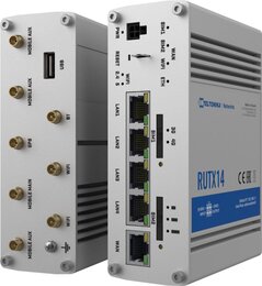 Teltonika LTE Cat12 Dual LTE Modul + SIM Router,  5x 1Gbit, Wave2 802.11ac, GPS, BT LE