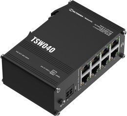 Teltonika IP30 Industrie 8-Port 100 Mbit unmanaged PoE Switch, -40°C - +75°C