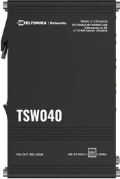 Teltonika IP30 Industrie 8-Port 100 Mbit unmanaged PoE Switch, -40°C - +75°C