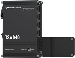 Teltonika IP30 Industrie 8-Port 100 Mbit unmanaged PoE Switch, -40°C - +75°C