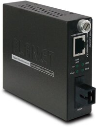 PLANET 10/100/1000Base-T to WDM Bi-directional Fiber Converter 60km
