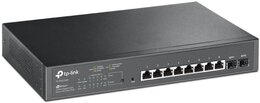 TP-Link Jetstream-8-Port-Gigabit-Smart-PoE-Switch mit 2 SFP-Slots