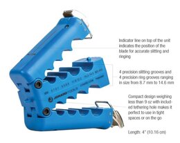 Jonard Tools® Mid Span Schlitz- und Abringwerkzeug (8.7 - 14.6 mm)