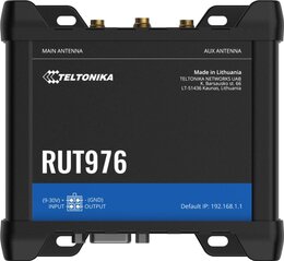Teltonika RUT976 - Industrie RedCap 5G Dual SIM Router, mit Ethernet, I/O, GNSS, RS485/232