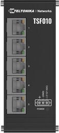 Teltonika IP30 Industrie 5-Port 100 Mbit unmanaged Flat-Switch, -40°C - +75°C