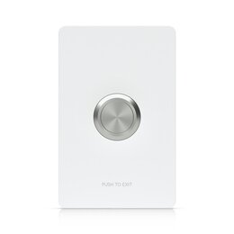 Ubiquiti Push-to-Exit-Taste für UniFi Access Hubs.