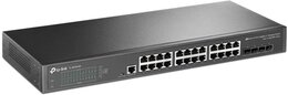 TP-Link JetStream™ 24-Port Gigabit L2+ Managed Switch mit 4 10GE SFP+ Slots