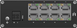Teltonika IP30 Industrie 8-Port 100 Mbit unmanaged Hutschienen-Switch, -40°C - +75°C