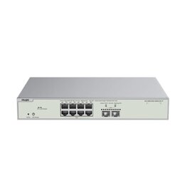 Reyee 8-Port Multi-Gigabit Layer 2 Managed Switch, 8x PoE++, 2x SFP+